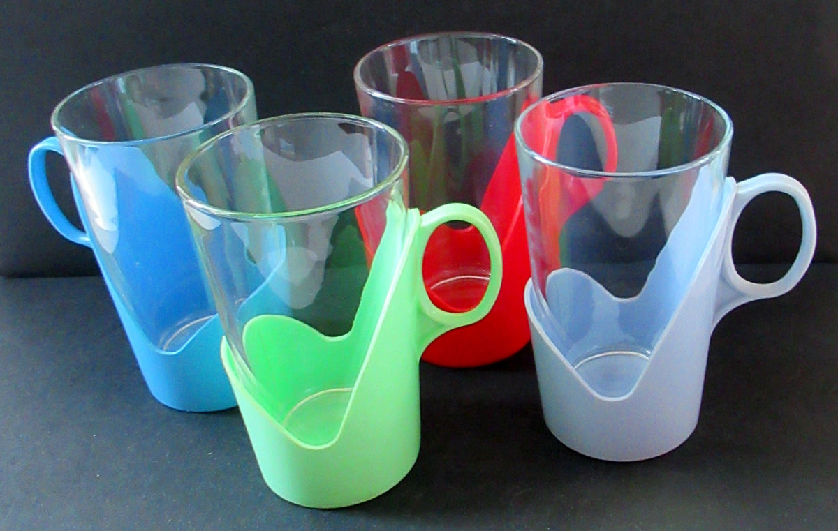 Vintage KOSMOS Space Tea Glass Cup shops Holders