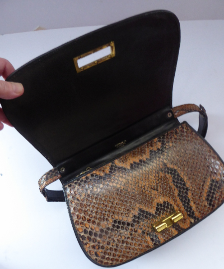 Snakeskin hot sale crossbody purse