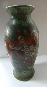 Huge Dumler & Breiden Vintage West German Pottery Floor Vase 1960s