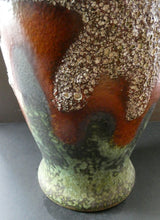 Load image into Gallery viewer, Huge Dumler &amp; Breiden Vintage West German Pottery Floor Vase 1960s
