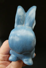 Load image into Gallery viewer, 1930s Sylvac Rabbit Model 1067 4 inches Blue 
