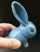 Load image into Gallery viewer, 1930s Sylvac Rabbit Model 1067 4 inches Blue 
