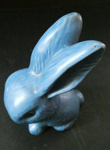 Load image into Gallery viewer, 1930s Sylvac Rabbit Model 1067 4 inches Blue 
