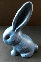 Load image into Gallery viewer, 1930s Sylvac Rabbit Model 1067 4 inches Blue 
