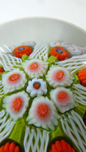 Load image into Gallery viewer, Strathearn Millefiori Canes and Latticino Eight Spoke Paperweight
