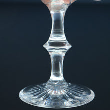 Load image into Gallery viewer, SET OF SIX Vintage Edinburgh Crystal HOCK Wine Glasses. STAR OF EDINBURGH Pattern: 6 1/4 inches
