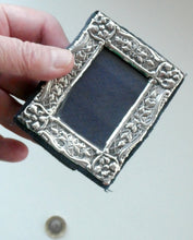 Load image into Gallery viewer, Vintage Miniature Silver Photograph Frame. Makers Mark SS &amp; Hallmarked London 1985
