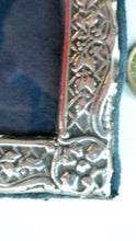 Load image into Gallery viewer, Vintage Miniature Silver Photograph Frame. Makers Mark SS &amp; Hallmarked London 1985
