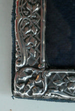 Load image into Gallery viewer, Vintage Miniature Silver Photograph Frame. Makers Mark SS &amp; Hallmarked London 1985
