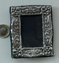 Load image into Gallery viewer, Vintage Miniature Silver Photograph Frame. Makers Mark SS &amp; Hallmarked London 1985
