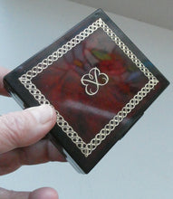 Load image into Gallery viewer, Vintage Bourjois &quot;Evening In Paris&quot; Mini Perfume Bottle In Mirrored Vanity Case / Card Case
