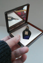 Load image into Gallery viewer, Vintage Bourjois &quot;Evening In Paris&quot; Mini Perfume Bottle In Mirrored Vanity Case / Card Case
