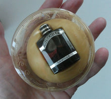 Load image into Gallery viewer, 1930s ART DECO Miniature Saville&#39;s MISCHIEF Perfume Bottle in Soap Cake &amp; Clear Plastic Box
