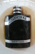 Load image into Gallery viewer,   1930s ART DECO Miniature Saville&#39;s MISCHIEF Perfume Bottle in Soap Cake &amp; Clear Plastic Box
