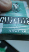 Load image into Gallery viewer, 1930s ART DECO Miniature Saville&#39;s MISCHIEF Perfume Bottle in Original Retail Box
