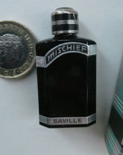 Load image into Gallery viewer, 1930s ART DECO Miniature Saville&#39;s MISCHIEF Perfume Bottle in Original Retail Box
