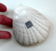 Load image into Gallery viewer, 1930s ART DECO Bourjois &quot;Evening In Paris&quot; Perfume Bottle in Bakelite White Clam Shell Box
