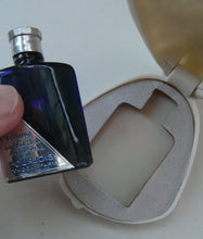 Load image into Gallery viewer, 1930s ART DECO Bourjois &quot;Evening In Paris&quot; Perfume Bottle in Bakelite White Clam Shell Box
