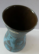 Load image into Gallery viewer, West German Herman Scholtis Carstens Tonnieshof Ankara Tall Vase
