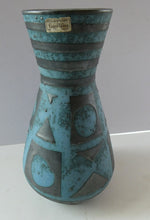 Load image into Gallery viewer, West German Herman Scholtis Carstens Tonnieshof Ankara Tall Vase
