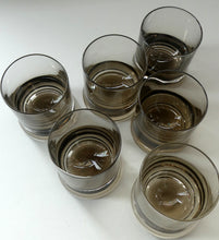 Load image into Gallery viewer, SIX Caithness LYBSTER Peat Whisky Tumblers. Plus Lybster Decanter Bottle
