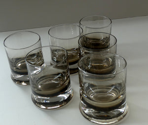 SIX Caithness LYBSTER Peat Whisky Tumblers. Plus Lybster Decanter Bottle