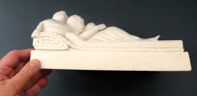 Load image into Gallery viewer, Antique MINTON Parian Entitled &quot;Sleeping Children&quot; after Sir Francis Chantrey; c 1847
