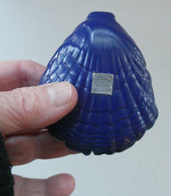 Load image into Gallery viewer, 1930s ART DECO Bourjois &quot;Evening In Paris&quot; Perfume Bottle in Bakelite Blue Clam Shell Box
