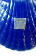 Load image into Gallery viewer, 1930s ART DECO Bourjois &quot;Evening In Paris&quot; Perfume Bottle in Bakelite Blue Clam Shell Box
