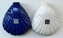 Load image into Gallery viewer, 1930s ART DECO Bourjois &quot;Evening In Paris&quot; Perfume Bottle in Bakelite Blue Clam Shell Box
