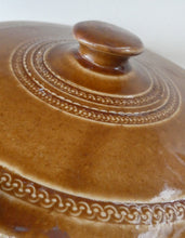 Load image into Gallery viewer, Antique Buchan Pottery Large Stoneware 12 lb. Storage Crock. MUSSELBURGH
