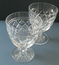 Load image into Gallery viewer, PAIR of EDINBURGH CRYSTAL Gin &amp; Tonic Glasses. With Old 1920s Edinburgh &amp; Leith Etched Mark
