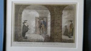 1806 JAMES GILLRAY. Complete Set of the Series "The Rake's Progress at University"