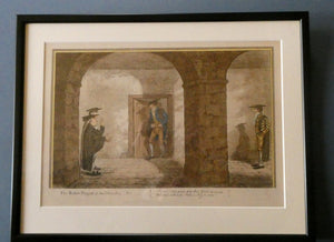 1806 JAMES GILLRAY. Complete Set of the Series "The Rake's Progress at University"