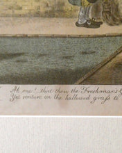 Load image into Gallery viewer, 1806 JAMES GILLRAY. Complete Set of the Series &quot;The Rake&#39;s Progress at University&quot;
