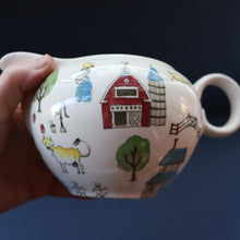 Load image into Gallery viewer, 1950s OLD MACDONALD&#39;S FARM Pitcher or Jug. Johnson Brothers Rare Design
