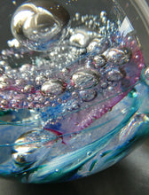 Load image into Gallery viewer, 1990s Magnum Scottish Selkirk Glass Paperweight with Paper Label
