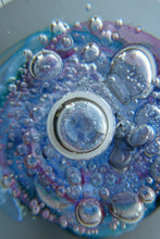 Load image into Gallery viewer, 1990s Magnum Scottish Selkirk Glass Paperweight with Paper Label
