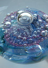 Load image into Gallery viewer, 1990s Magnum Scottish Selkirk Glass Paperweight with Paper Label
