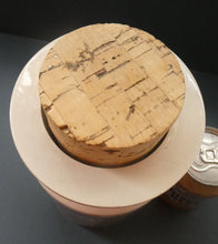 Load image into Gallery viewer, Rarer 1960s Portmeirion Storage Cannister with Dolphin Motif &amp; Original Cork Lid
