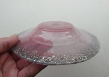 Load image into Gallery viewer, Vintage Pink Scottish Art Glass Vasart Shallow Bowl

