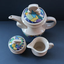 Load image into Gallery viewer, ROSENTHAL 1980s Studio Line Teapot, Milk Jug &amp; Sugar Bowl. RARE Spirit Wonderland by Dorothy Hafner
