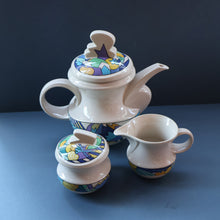 Load image into Gallery viewer, ROSENTHAL 1980s Studio Line Teapot, Milk Jug &amp; Sugar Bowl. RARE Spirit Wonderland by Dorothy Hafner
