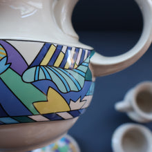 Load image into Gallery viewer, ROSENTHAL 1980s Studio Line Teapot, Milk Jug &amp; Sugar Bowl. RARE Spirit Wonderland by Dorothy Hafner
