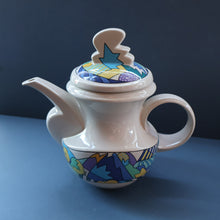 Load image into Gallery viewer, ROSENTHAL 1980s Studio Line Teapot, Milk Jug &amp; Sugar Bowl. RARE Spirit Wonderland by Dorothy Hafner
