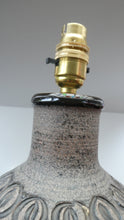 Load image into Gallery viewer, ITALIAN Mid Century Fratelli Fanciullacci Table Lamp with Incised Decoration
