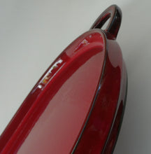 Load image into Gallery viewer, LARGE CERAMIC Villeroy &amp; Boch Oval Serving Tray. 1980s Granada Design with Red Glaze
