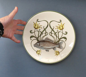 VILLEROY & BOCH.  Fish Plate from the Atlantic Range. No 3: The Carp