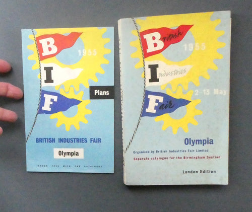 VERY RARE Publications Relating to the BRITISH INDUSTRIES FAIR held at Olympia in 1955