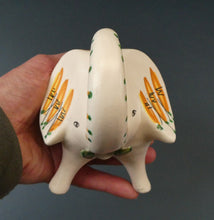 Load image into Gallery viewer, 1950s ROBERTO RIGON Italian  Etruria Arte Ceramic Elephant
